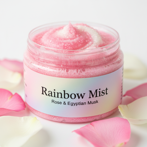 Rainbow Mist Rose & Egyptian Musk - Open Jar