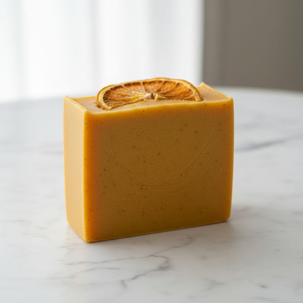 Orange Peel Artisan Soap - Dried Orange Slice